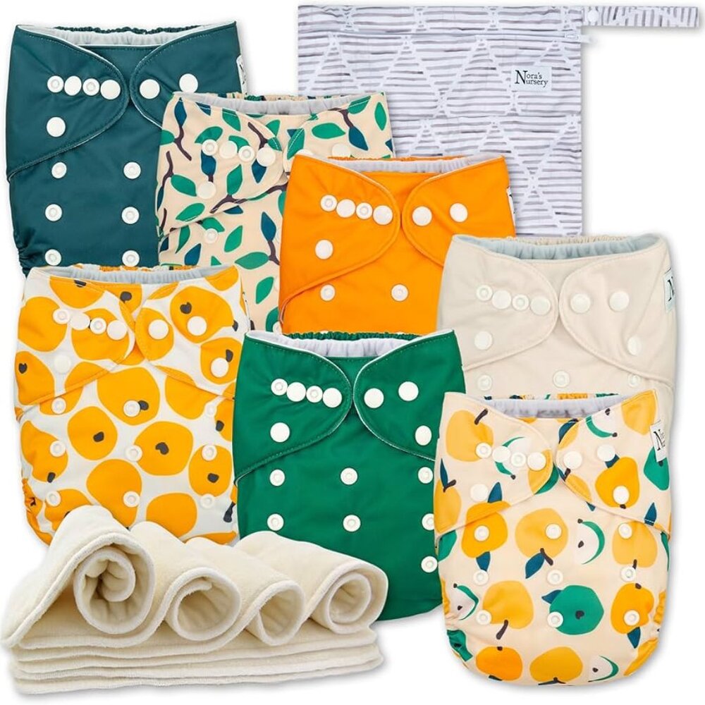 Nora's Nursery Resuable Cloth Diapers (7)